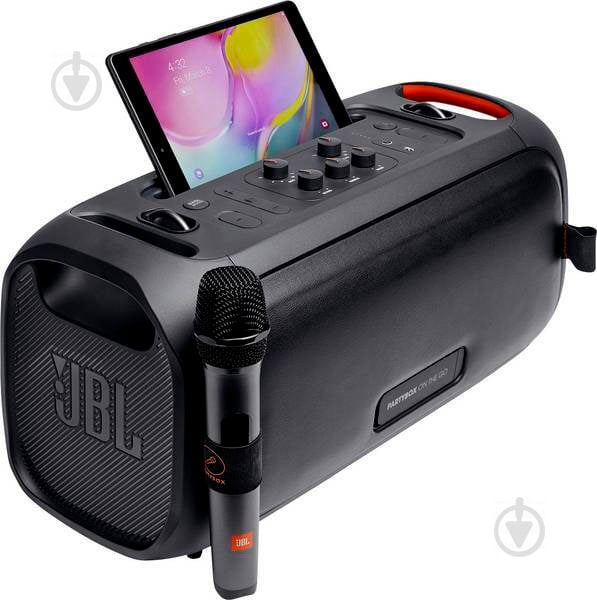 Акустическая система JBL PartyBox On The Go black (JBLPARTYBOXGOBEU) - фото 6