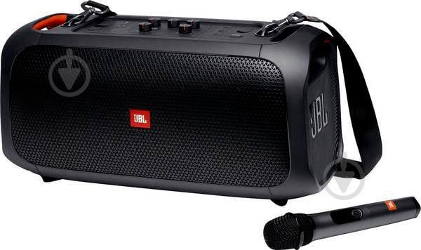 Акустическая система JBL PartyBox On The Go black (JBLPARTYBOXGOBEU) - фото 9