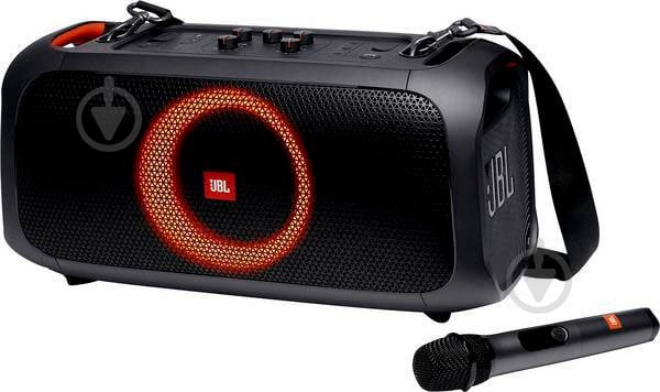 Акустична система JBL PartyBox On The Go black (JBLPARTYBOXGOBEU) - фото 10