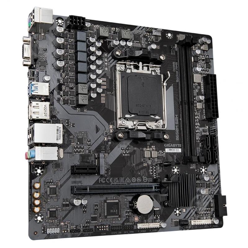 Материнська плата Gigabyte B650M S2H (Socket AM5, AMD B650, micro ATX) - фото 3