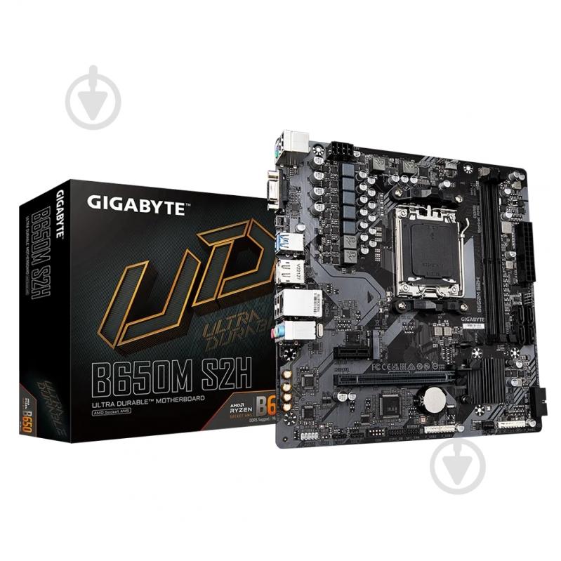 Материнська плата Gigabyte B650M S2H (Socket AM5, AMD B650, micro ATX) - фото 5
