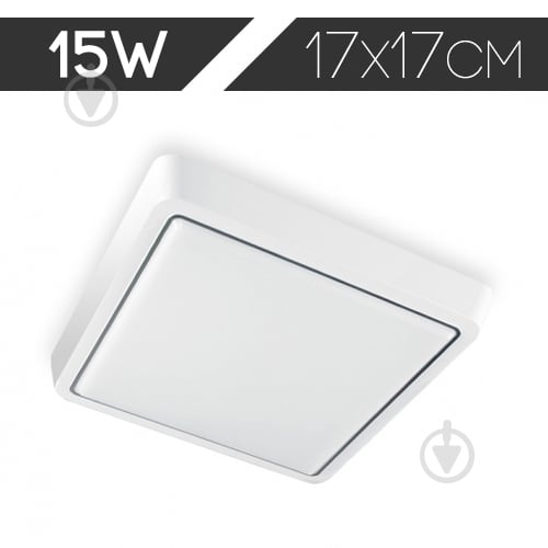 Світильник світлодіодний Luminaria S170 15 Вт білий 5500 К DLS 15W - фото 2