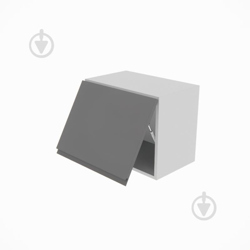 Шкаф Влада (50 Окап) графит/пепельный Світ Меблів - фото 2 Шкаф Влада (50 Окап) графит/пепельный Світ Меблів - фото 2