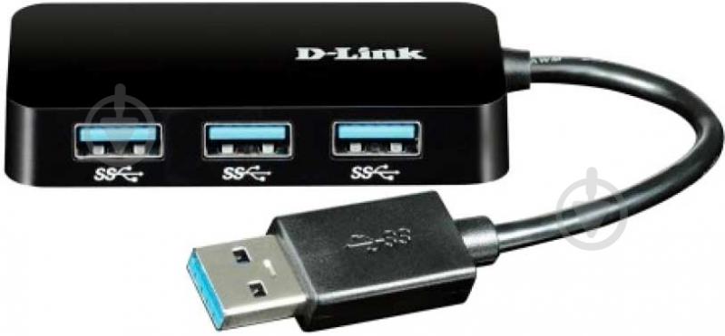 Концентратор D-Link 4xUSB3.0 USB3.0 (DUB-1341) - фото 1