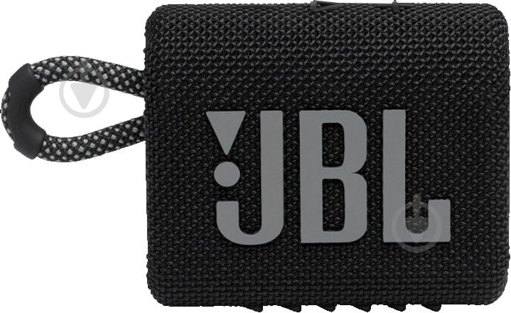 Портативна колонка JBL Go 3 1.0 black (JBLGO3BLK) - фото 1