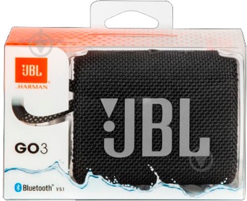 Портативна колонка JBL Go 3 1.0 black (JBLGO3BLK) - фото 11