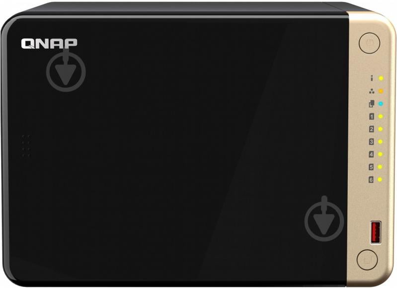 Сетевое хранилище QNAP TS-664-8G - фото 1