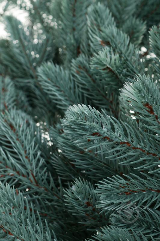 Венок новогодний Siga Group литой Венский большой голубой d590 мм ВЛВбв - фото 3