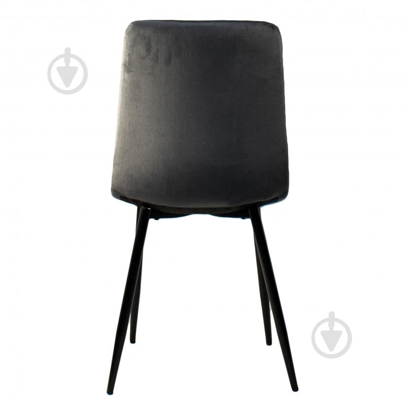 Стул Примтекс Плюс Tempo black HL-95 темно-серый / черный - фото 3