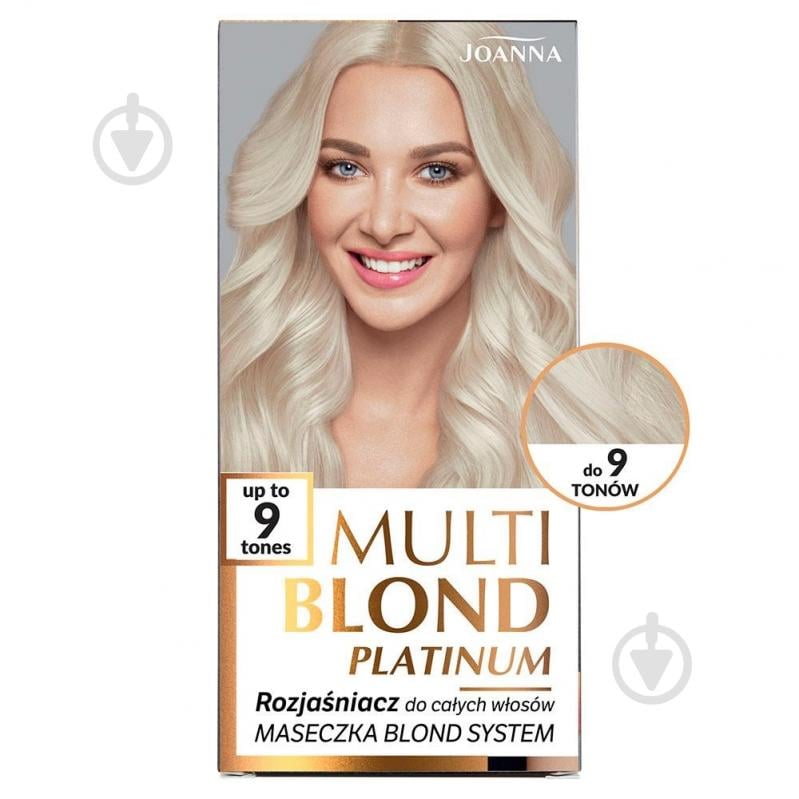 Освітлювач Joanna MULTI Blond PLATINUM до 9 тонів 95 мл - фото 1