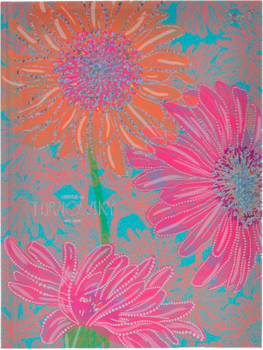 Блокнот Turnowsky. Art flowers А5 YES - фото 1