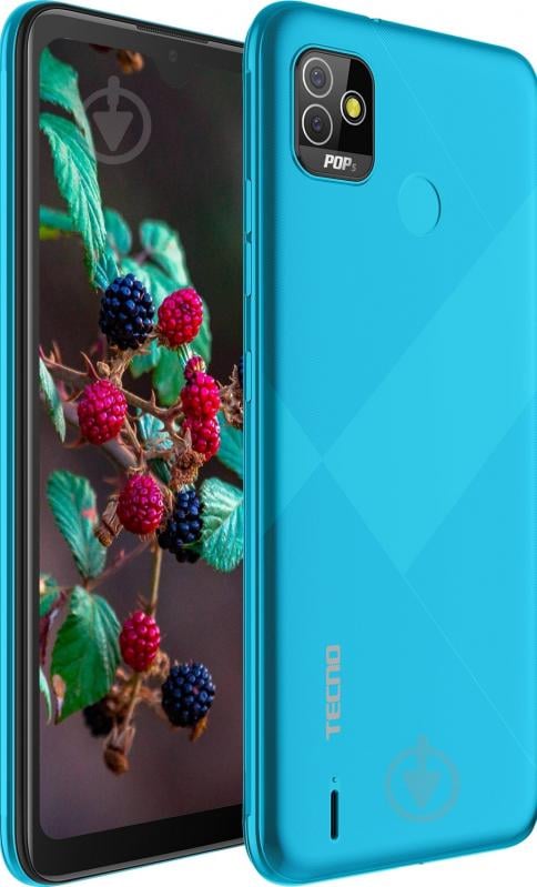 Смартфон Tecno POP 5 (BD2p) 2/32GB ice blue (4895180768354) - фото 4