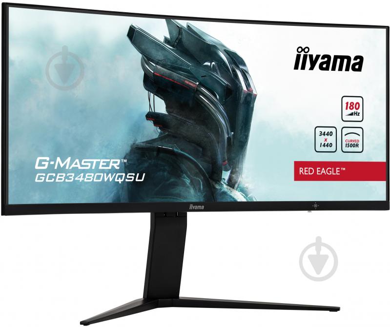 Монітор Iiyama G-master GCB3480WQSU-B1 34" (GCB3480WQSU-B1) - фото 3