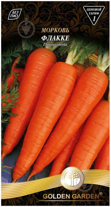Семена Golden Garden морковь Флакке 2 г (4820164120774) - фото 1