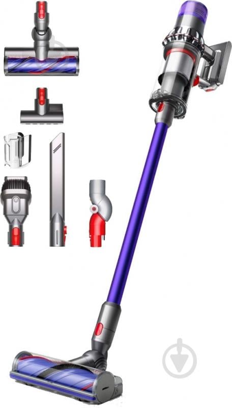 Пилосос акумуляторний Dyson SV28 V11 EU SNk/Ir/Bu(446976-01) blue - фото 1