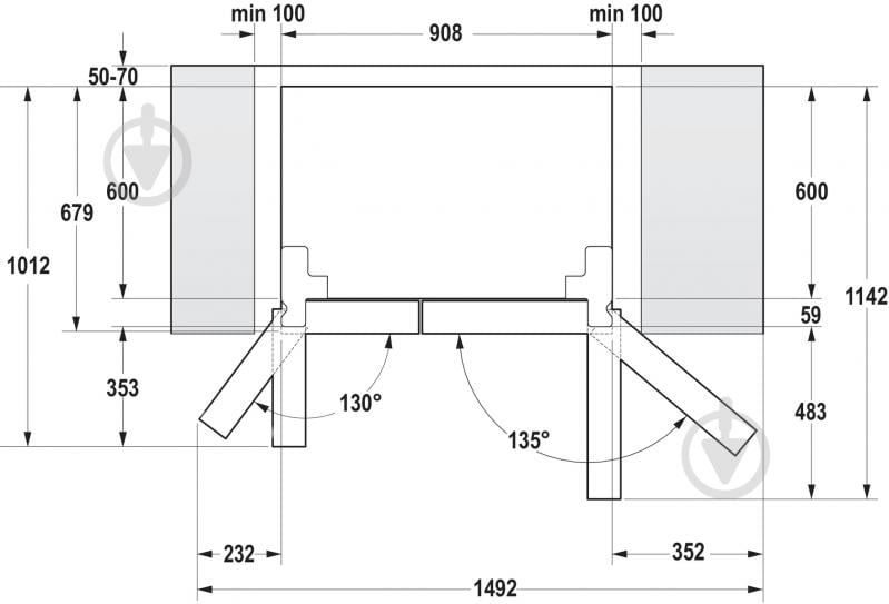 Холодильник Gorenje NRS 9 EVX1 - фото 10