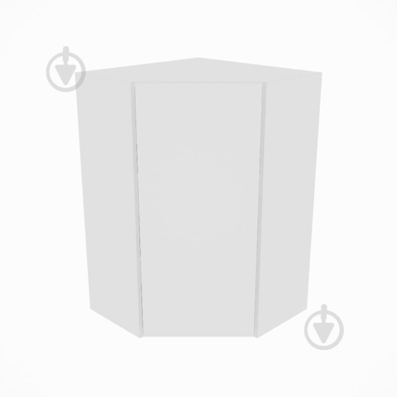 Шкаф Влада (60х60 (920)левая) белый шелк/белый Світ Меблів - фото 1 Шкаф Влада (60х60 (920)левая) белый шелк/белый Світ Меблів - фото 1