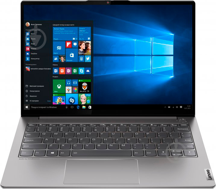 Ноутбук Lenovo ThinkBook 13s G2 ITL 13,3 (20V90036RA) mineral grey - фото 1