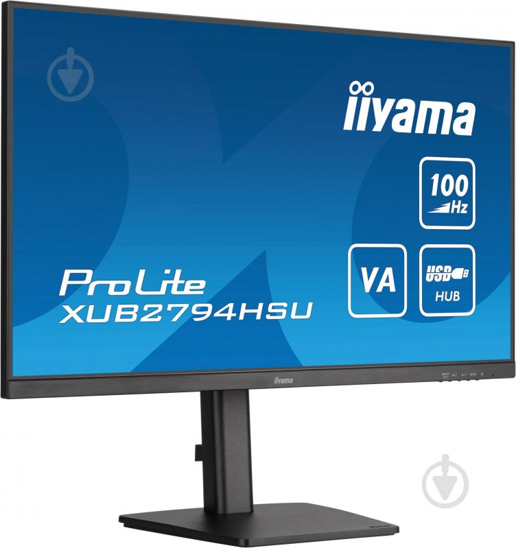 Монитор Iiyama Prolite XUB2794HSU-B6 27" (XUB2794HSU-B6) - фото 3