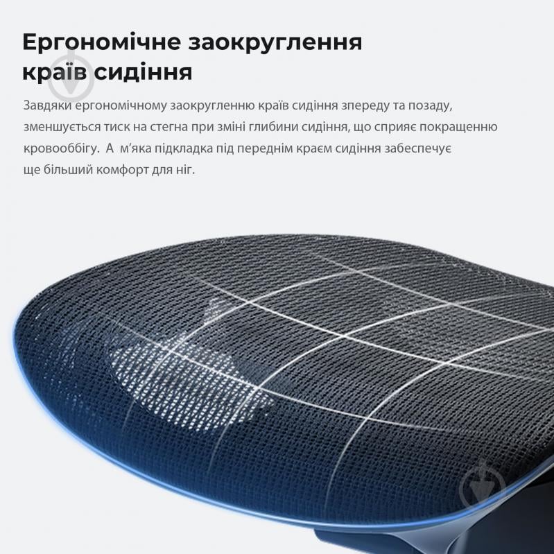 Крісло ігрове Anda Seat X-Air Mega Size XL Mesh Gray сірий - фото 12