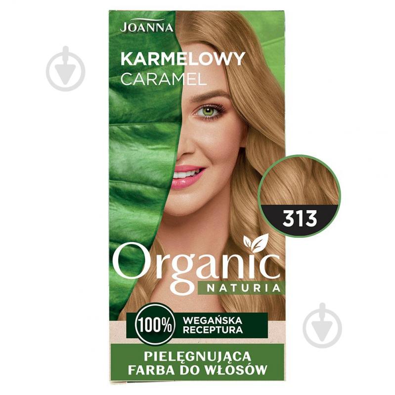 Фарба для волосся Joanna Naturia Organic-Vege Naturia Organic-Vege 313 карамельний 100 мл - фото 1