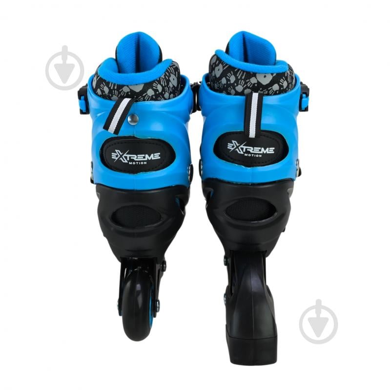 Роликовые коньки Shantou Extreme Motion RL25421 р. 30-33 синий - фото 6 Роликовые коньки Shantou Extreme Motion RL25421 р. 30-33 синий - фото 6