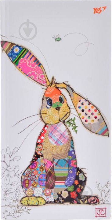 Блокнот BugArt. White rabbit 20х10 см YES - фото 1