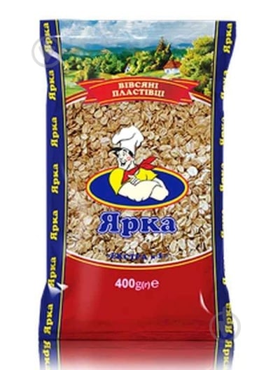 Хлопья овсяные ТМ Ярка быстрого приготовления 400 г - фото 1 Хлопья овсяные ТМ Ярка быстрого приготовления 400 г - фото 1