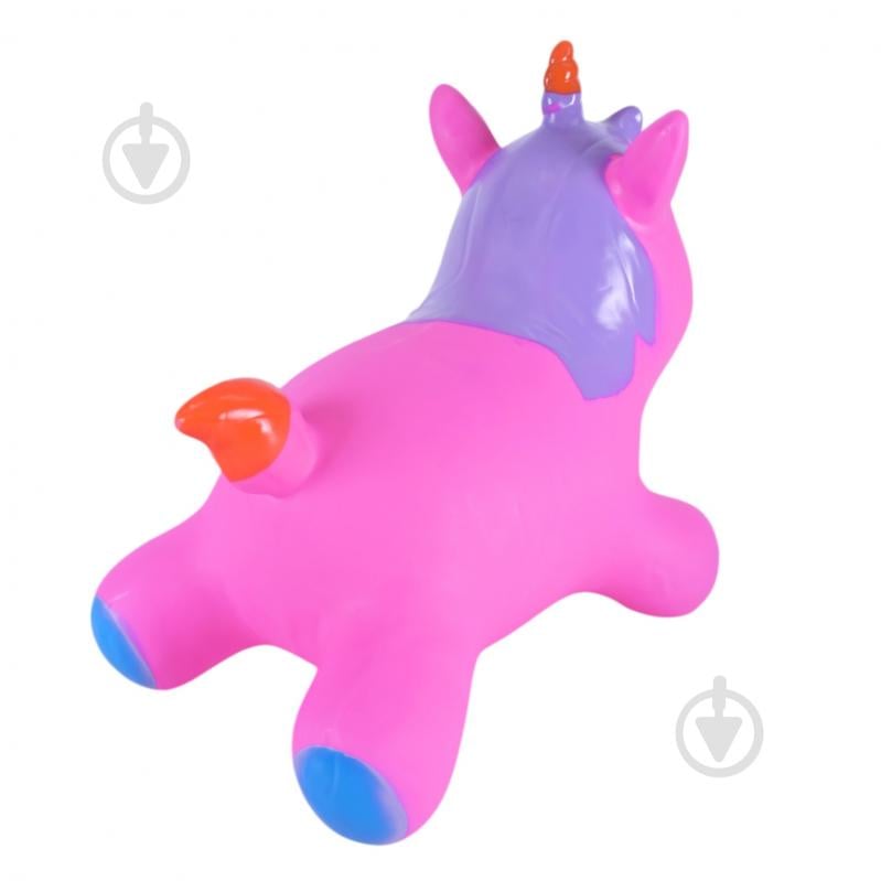 Стрибунець надувний Shantou Єдиноріг з музикою RB2520 - фото 7 Стрибунець надувний Shantou Єдиноріг з музикою RB2520 - фото 7