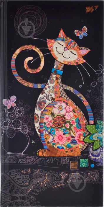 Блокнот BugArt. Black cat 20х10 см YES - фото 1 Блокнот BugArt. Black cat 20х10 см YES - фото 1