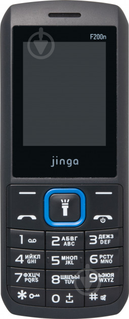 Мобильный телефон Jinga Simple 2.4 black - фото 1