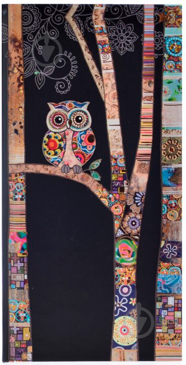 Блокнот BugArt. Black owl 20х10 см YES - фото 1