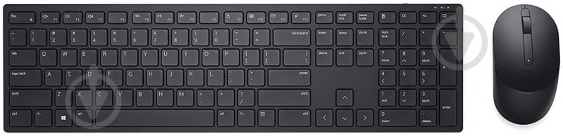 Комплект клавиатура и мышь Dell Pro Wireless Keyboard and Mouse KM5221W Ukrainian (QWERTY) 580-AJRT - фото 1