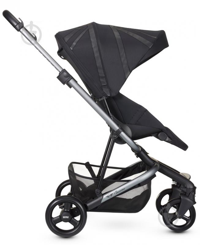 Коляска прогулянкова Easywalker Full MINI stroller Oxford Black - фото 2