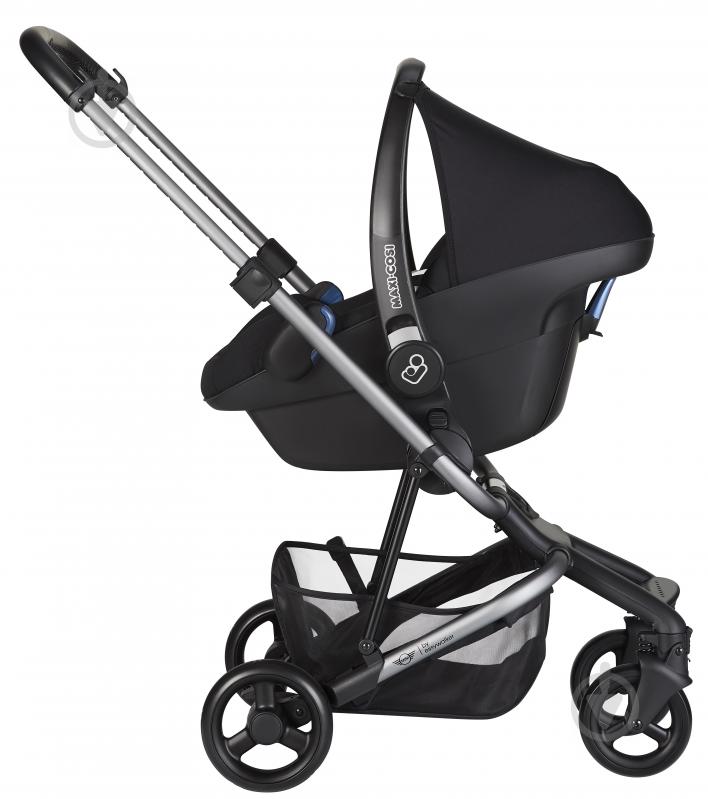 Коляска прогулянкова Easywalker Full MINI stroller Oxford Black - фото 8