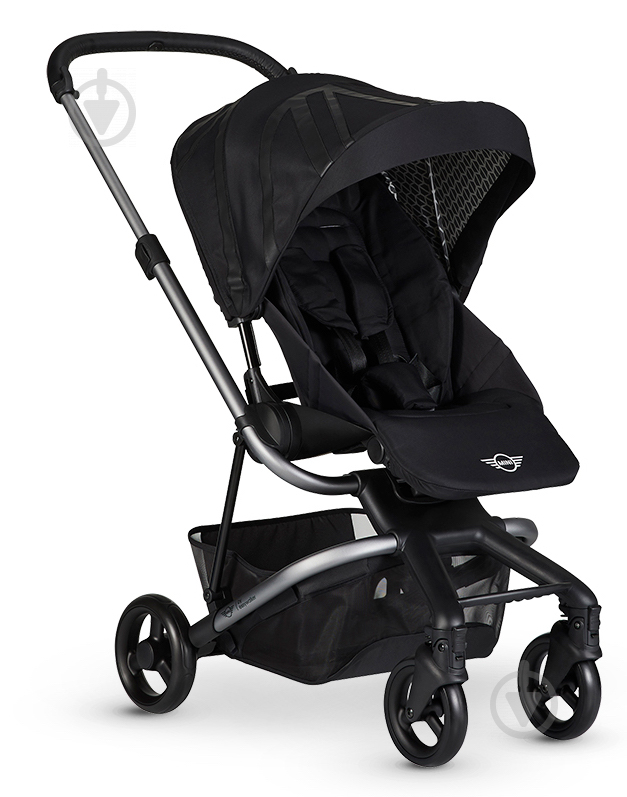 Коляска прогулянкова Easywalker Full MINI stroller Oxford Black - фото 1