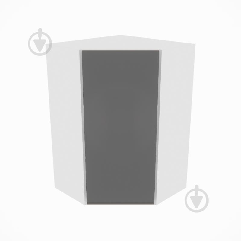 Шкаф Влада (60х60 (920)левая) графит/белый Світ Меблів - фото 1 Шкаф Влада (60х60 (920)левая) графит/белый Світ Меблів - фото 1