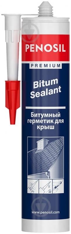 Герметик бітумний PENOSIL Premium Bitum Sealand чорний 310 мл - фото 1