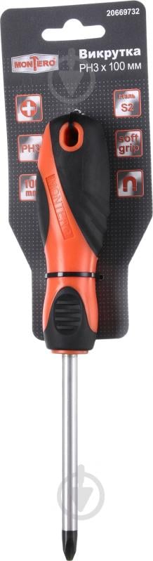 Отвертка Montero 3×100 мм MN-SD-PH3-100 - фото 2