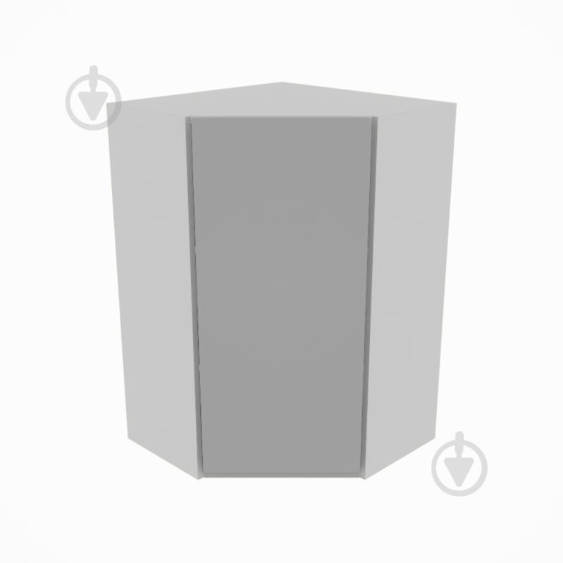 Шкаф Влада (60х60 (920)левая) серый бархат/пепельный Світ Меблів - фото 1 Шкаф Влада (60х60 (920)левая) серый бархат/пепельный Світ Меблів - фото 1