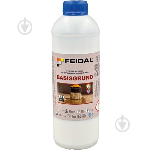 Грунт для дерева Feidal Basisgrund 1 л - фото 1