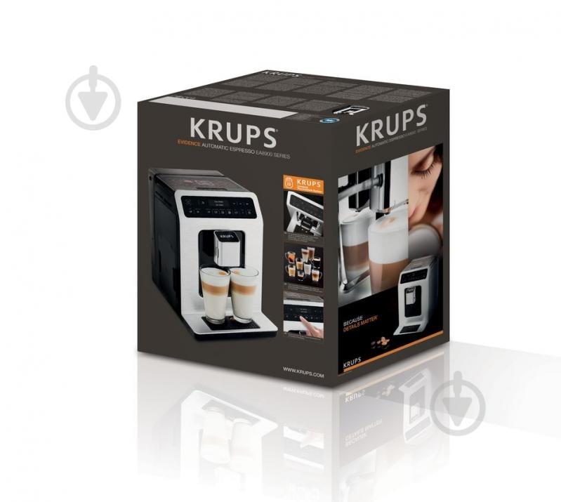 ВИТРИНА! Кофемашина Krups Evidence White EA890110 - фото 11