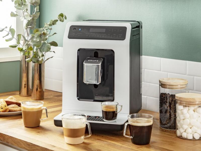 ВИТРИНА! Кофемашина Krups Evidence White EA890110 - фото 15