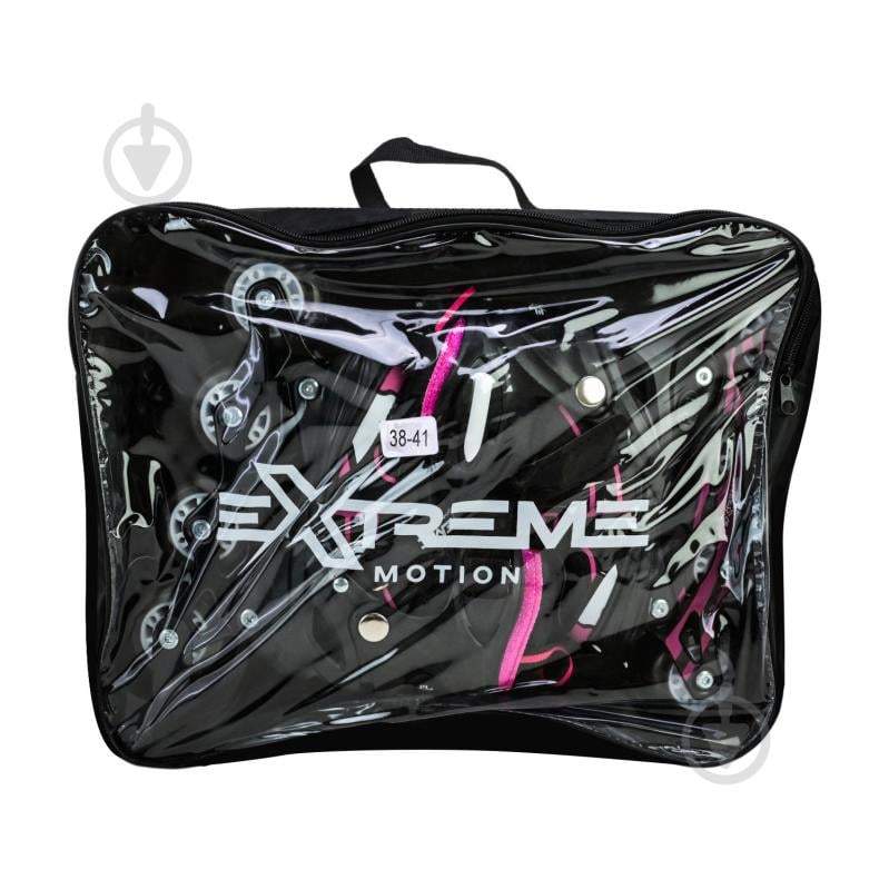 Роликовые коньки Shantou Extreme Motion L RL25429 р. 38-41 черный - фото 10