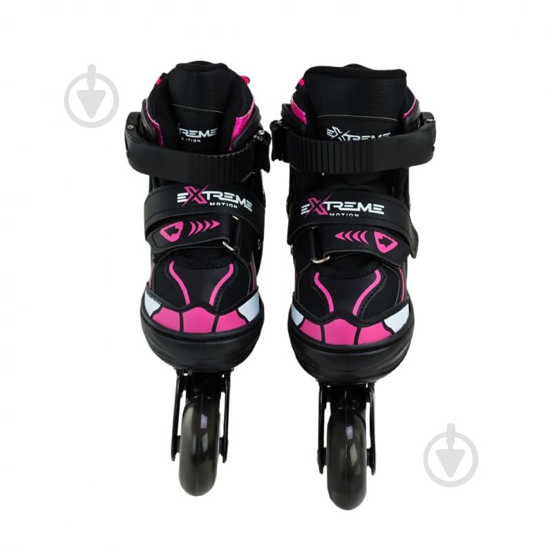 Роликовые коньки Shantou Extreme Motion L RL25429 р. 38-41 черный - фото 5