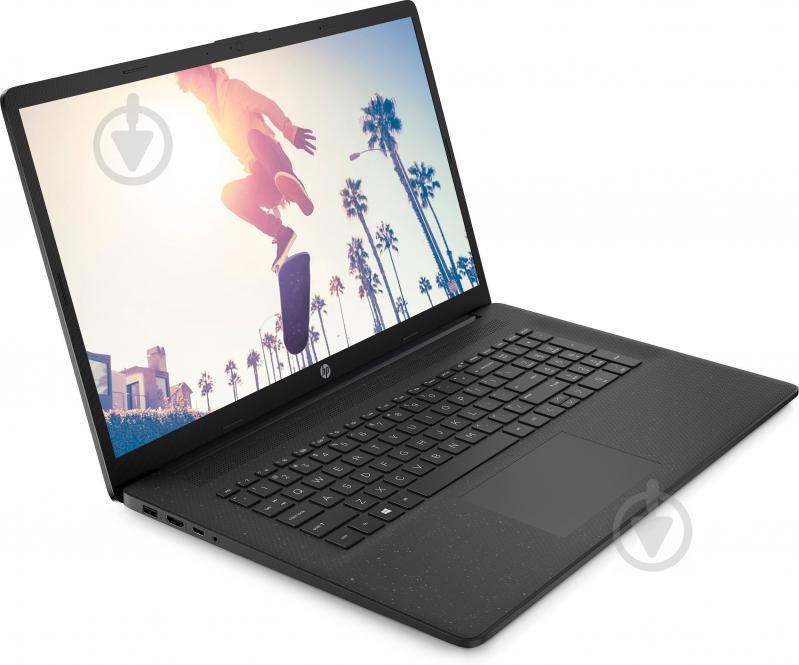 Ноутбук HP 17-cn0011ua 17,3 (4F786EA) black - фото 2