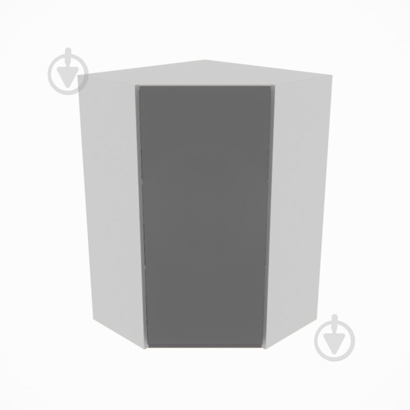 Шкаф Влада (60х60 (920)левая) графит/пепельный Світ Меблів - фото 1