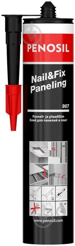 Клей монтажний PENOSIL Nail Fix Paneling 907 бежевий 310 мл - фото 1