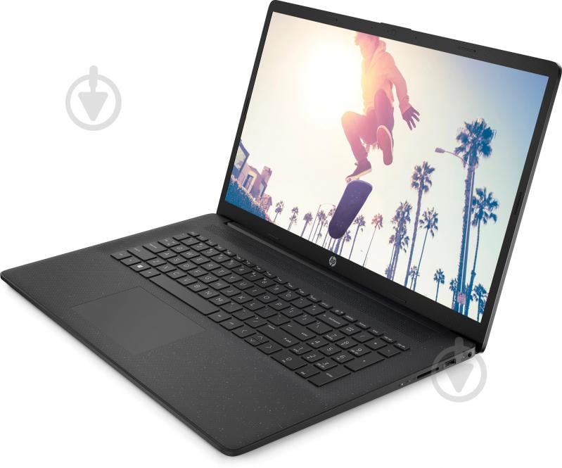 Ноутбук HP 17-cn0015ua 17,3 (4F791EA) black - фото 3