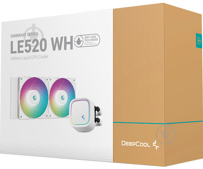 Система водного охлаждения Deepcool LE520 WH (R-LE520-WHAMMN-G-1) - фото 7